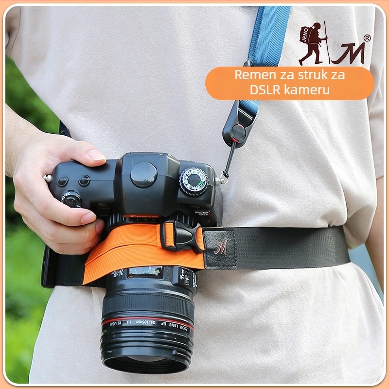 Fiksirana struka traka za SLR fotoaparate – model Yd belt, marka Jeno, univerzalni bajonet i kompatibilnost objektiva, OEM proizvodnja