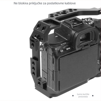 Okvir za Kameru s držakom za Sony A7S3/A7R4/A7R3 — aluminijska legura, 0,25 kg, model BTL-A7S3