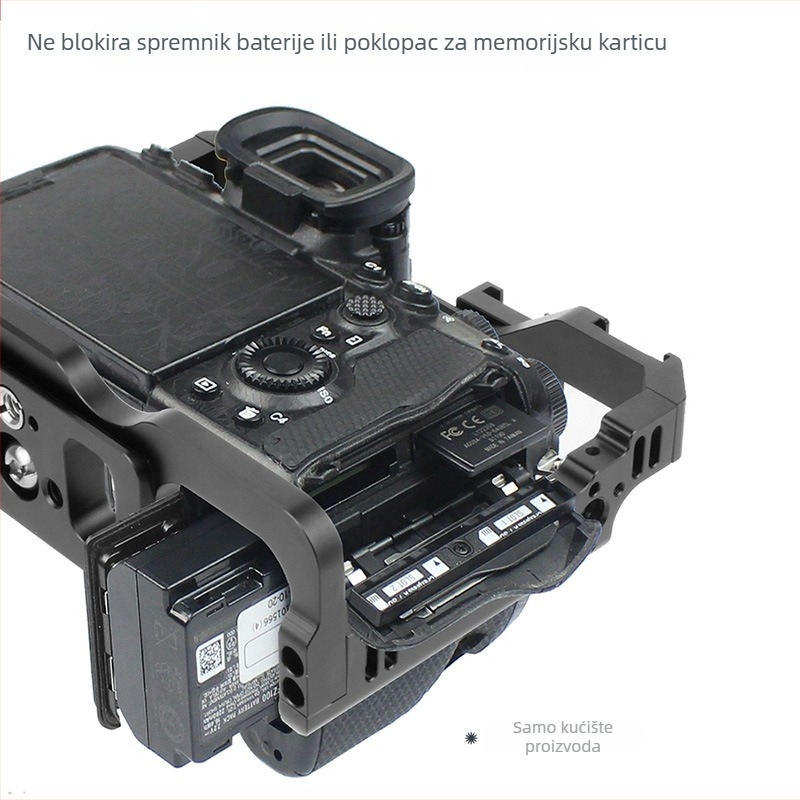 Okvir za Kameru s držakom za Sony A7S3/A7R4/A7R3 — aluminijska legura, 0,25 kg, model BTL-A7S3