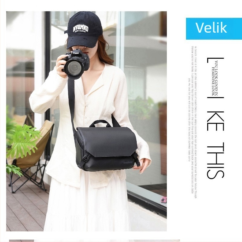 Torba za fotoaparat – ultralagana, vodootporna, otporna na udarce, unisex, preko ramena