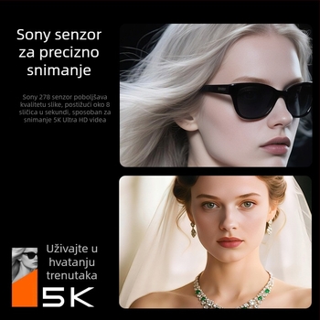 DELANDA D90 5K digitalna kamera s dodirnim zaslonom, retro SLR stil, 3,2-inčni LCD, fiksni objektiv, Wi-Fi