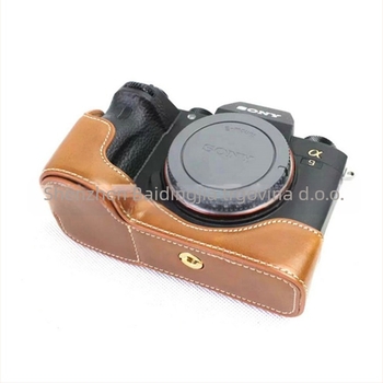 Torba za fotoaparat Sony A9/A7R3, PU koža, stil clutch, otporna na habanje i udarce