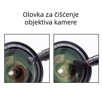 Set za čišćenje fotoaparata – za objektive, DSLR fotoaparate, računala i mobilne telefone; plastični materijal; OEM proizvodnja; pakiranje uključeno.