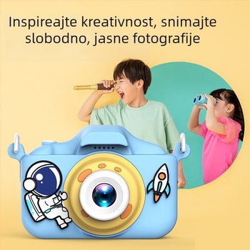 Dječja kamera X5S: 20–40 MP, memorijska kartica, ABS kućište, funkcije fotografiranja i videa