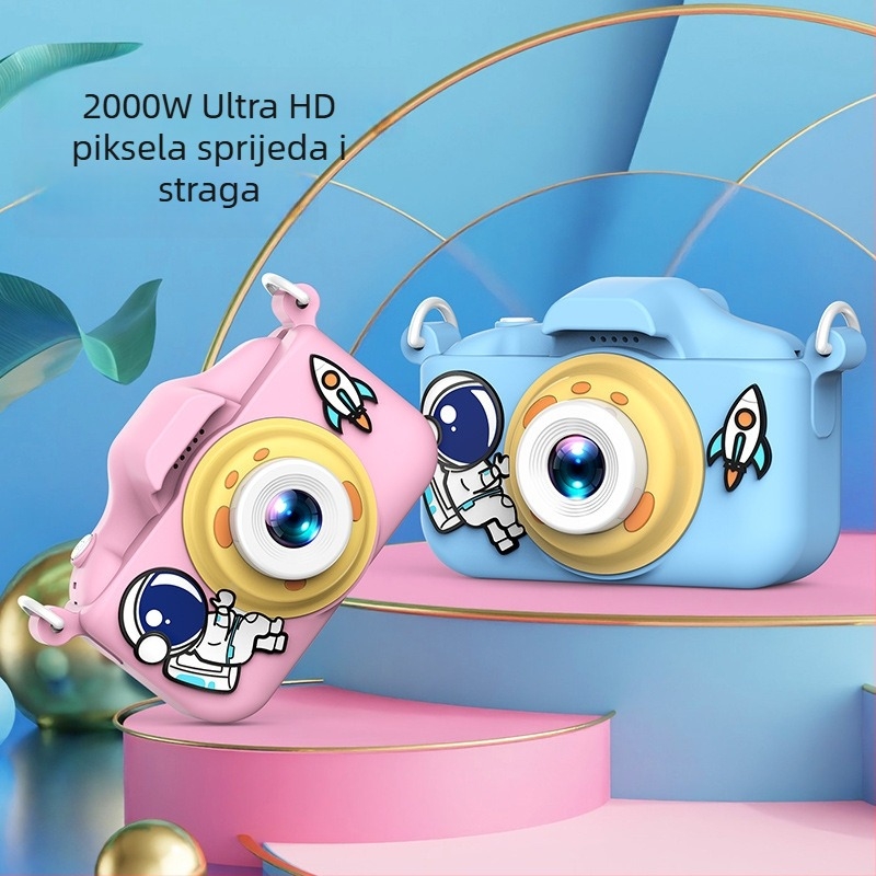 Dječja kamera X5S: 20–40 MP, memorijska kartica, ABS kućište, funkcije fotografiranja i videa