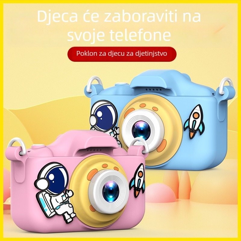 Dječja kamera X5S: 20–40 MP, memorijska kartica, ABS kućište, funkcije fotografiranja i videa