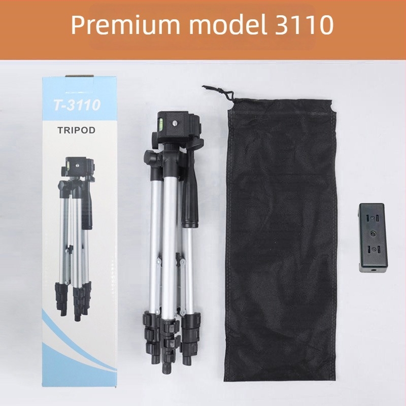 Tronožac za DSLR i pametni telefon s 3D PTZ, aluminijska legura, nosivost 2-5 kg, pločica brzog otpuštanja