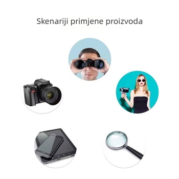 Set za čišćenje sa strujanjem zraka za fotoaparate, LCD zaslone i CCD – prijenosni vodootporni digitalni set za čišćenje (materijal: TPR plastika; OEM obrada)