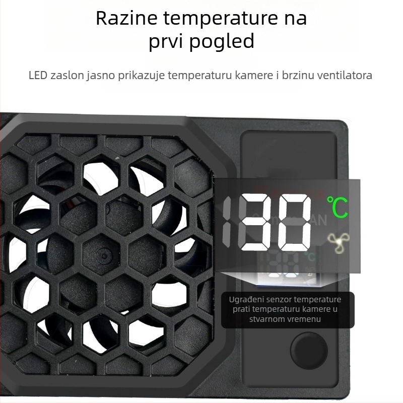 Poluvodički hladnjak za kameru SY-0702 – 43 g, Plastika, USB-C; Kompatibilan sa Sony, Fujifilm i Canon bezzrcalnim kamerama