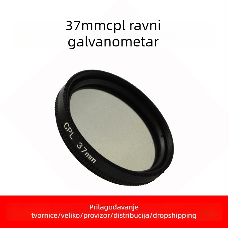Hongxu GP168 polarizacijski filter — OEM obrada; UV filter + set kapica za objektiv; kompatibilno s GoPro Hero4/3+/3