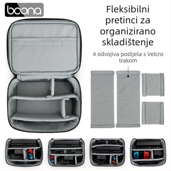 Torba za pohranu Nintendo Switch dodataka BN-X002, Baona, Oxford platno, nosivost 3 kg