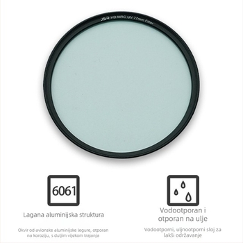 Set filtara za SLR fotoaparat – 4-u-1 CPL ND8 UV filtri, s višestrukim premazom