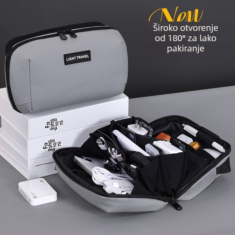 Kozmetička torba, kubnog oblika, membranski materijal, višenamjenska putna torba, model 5008