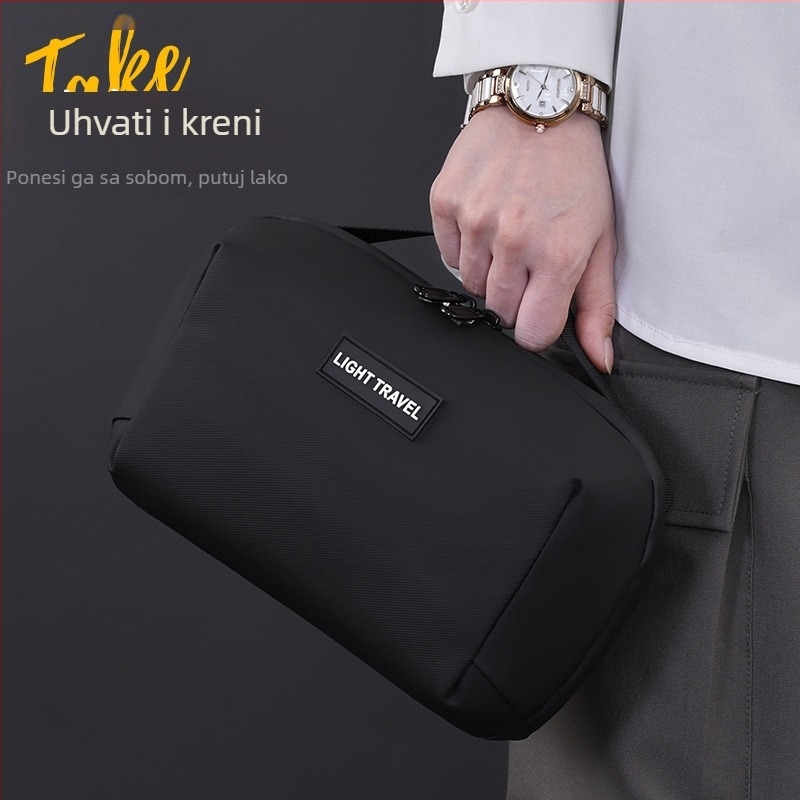 Kozmetička torba, kubnog oblika, membranski materijal, višenamjenska putna torba, model 5008