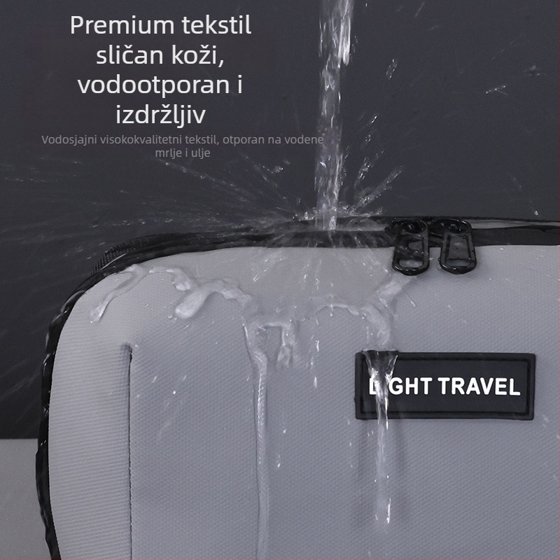 Kozmetička torba, kubnog oblika, membranski materijal, višenamjenska putna torba, model 5008