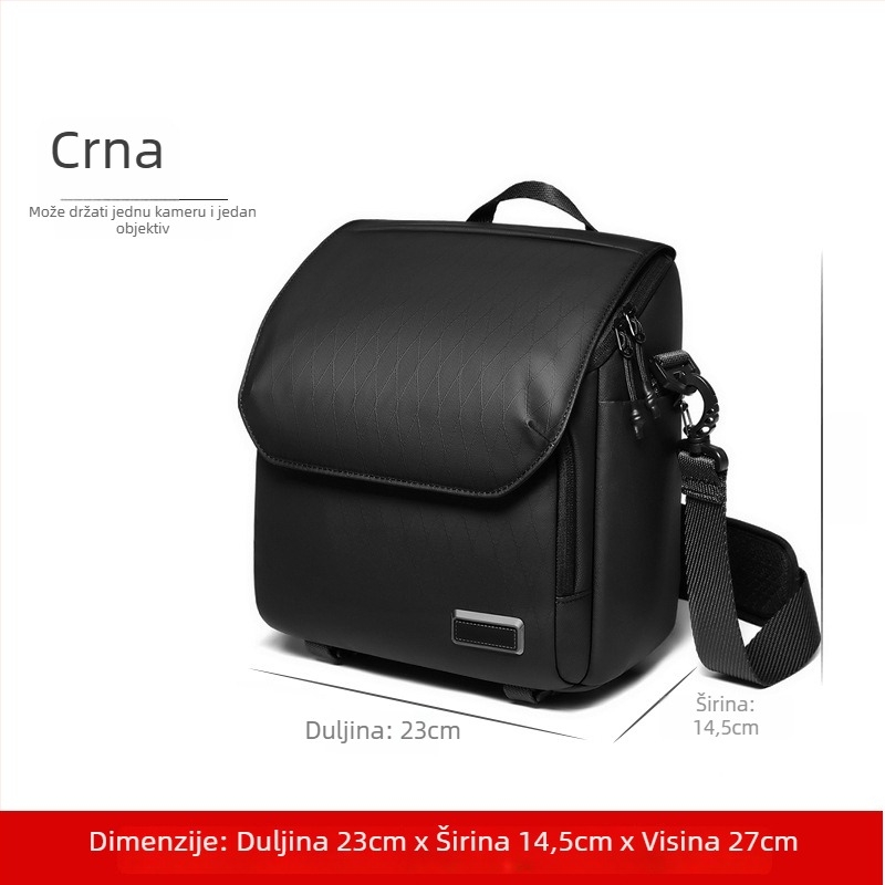 Outwalk Torba za bezzrcalnu kameru — crossbody, Oxford platno, lagana, prozračna, vodootporna