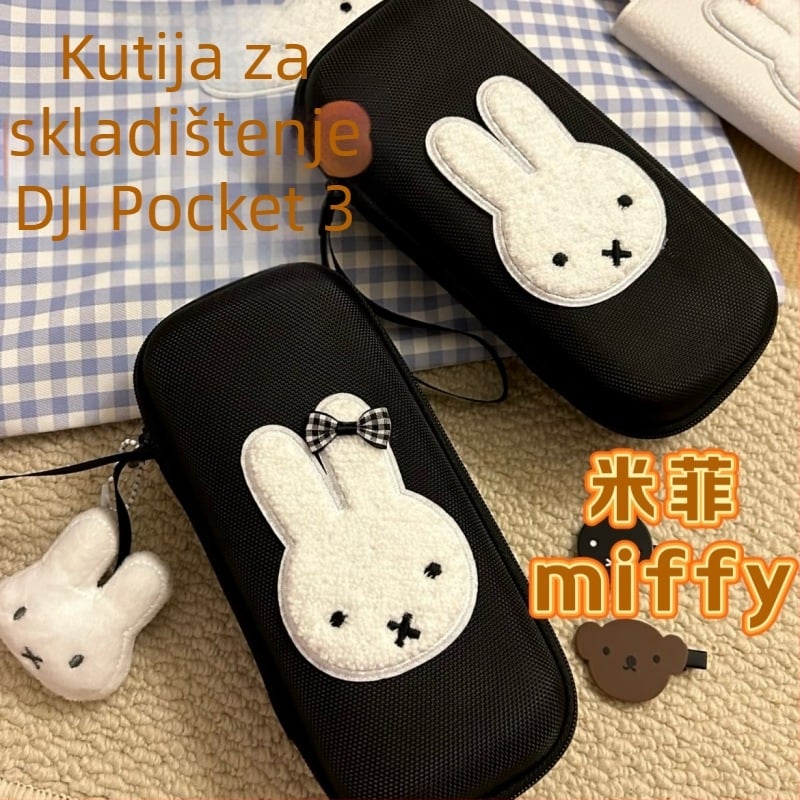 PU zaštitna futrola za DJI Pocket 3 s Miffy dizajnom – Brend: Friendship Poetry, Uvezeno: Ne, IP ovlaštenje: Ne