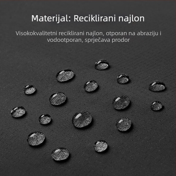 Torba za pohranu kablova i digitalnih dodataka, poliesterska, vodootporna, za svakodnevnu upotrebu, pogodna za kozmetiku, knjige i higijenske potrepštine