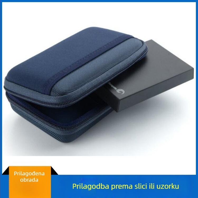 Torba za elektroniku više namjena: vanjski tvrdi disk, punjač, USB flash disk, kabeli i power bank