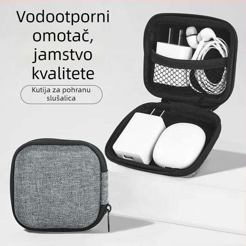 EVA torbica za organiziranje kablova, set od 2 kom, prijenosno putovanje, višekorisno skladištenje, model 1310