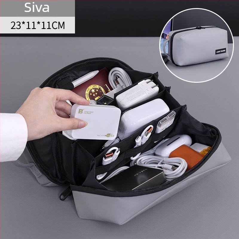 Prijenosna torbica za pohranu podatkovnog kabla, velika kapaciteta, vodootporna, izdržljiva, višenamjenska, model 5016