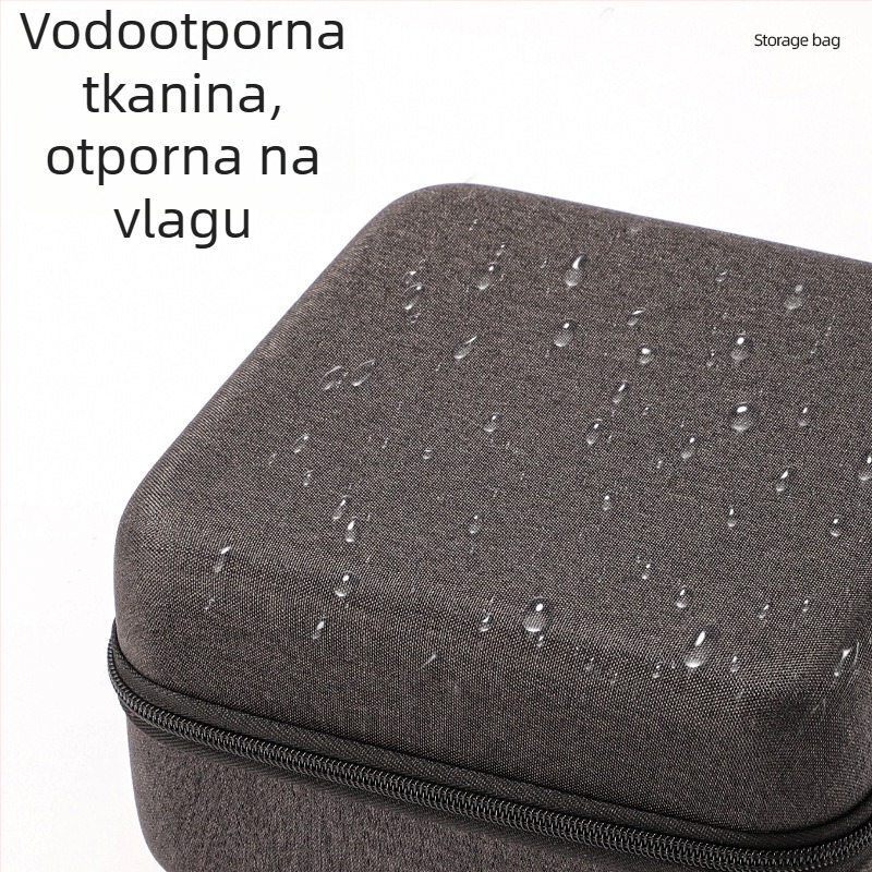 EVA vrećica za pohranu s kukom - kubni oblik, prijenosna torbica za pohranu (materijal EVA) za make up, putovanja, kuhinju, radni stol - moderan minimalistički stil
