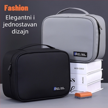 3C torba za pohranu digitalnih dodataka – kubični oblik, membranski materijal, višenamjenski putni organizator, model 5010