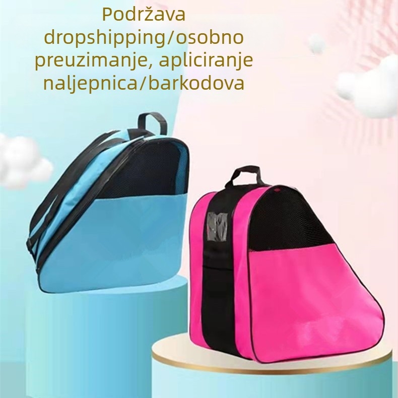 Torba za rolanje sa tri pretinca, naramenica, ruksak-stil, za djecu i odrasle