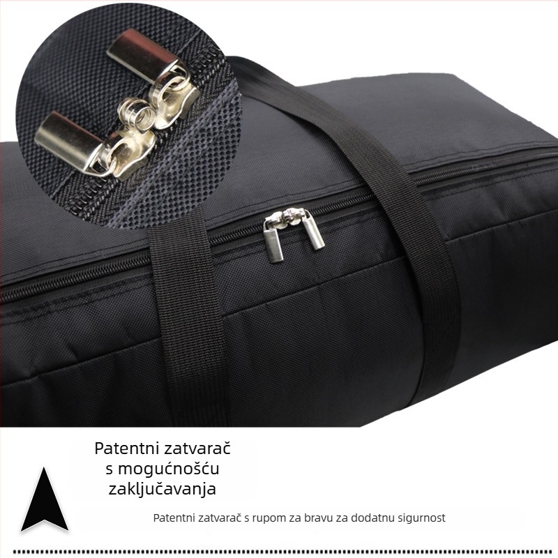 Vodootporna putna torba kapaciteta 56–75 L, Oxford tkanina, unisex, otporna na habanje i krađu, gradski jednostavan stil