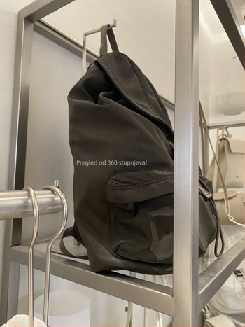 Ruksak s izšivenim slovima, korejski sportski stil, najlon, 14-inčni prijenosno računalo, kapacitet 20–35L, vodootporan