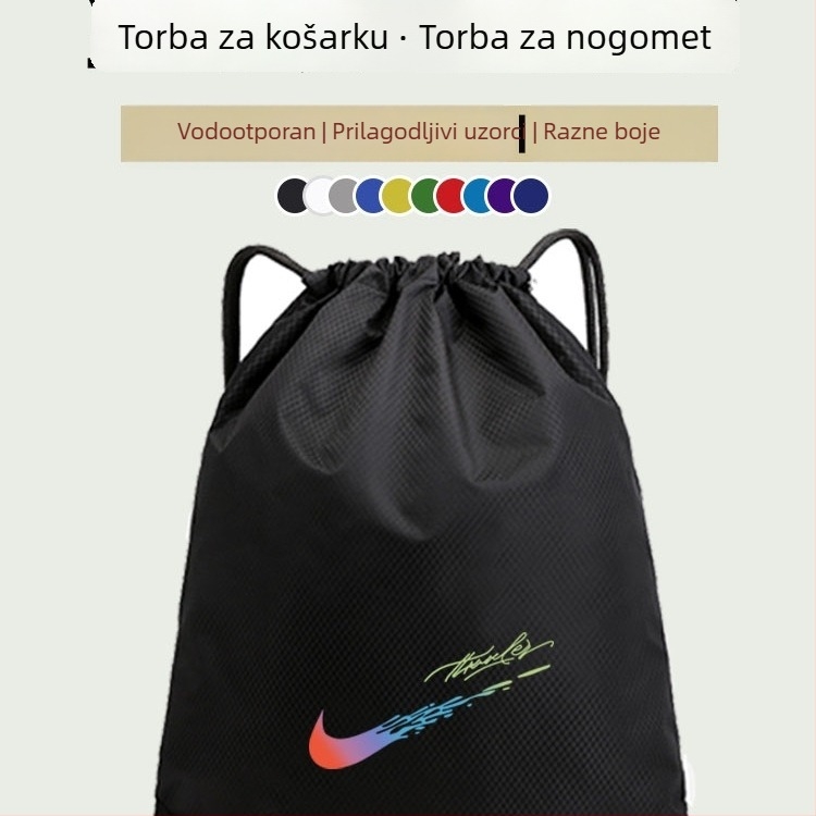 Torba za košarku s pretincem za cipele (materijal: svila s cvjetnim uzorkom; šifra proizvoda: F9895 t85758 s9h; marka: Drugo; namjena: košarka)