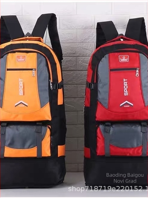 Unisex vodootporan planinski ruksak s Oxford materijalom, prostor za 13-inčni laptop, Air Cushion naramenice, gradski minimalistički stil