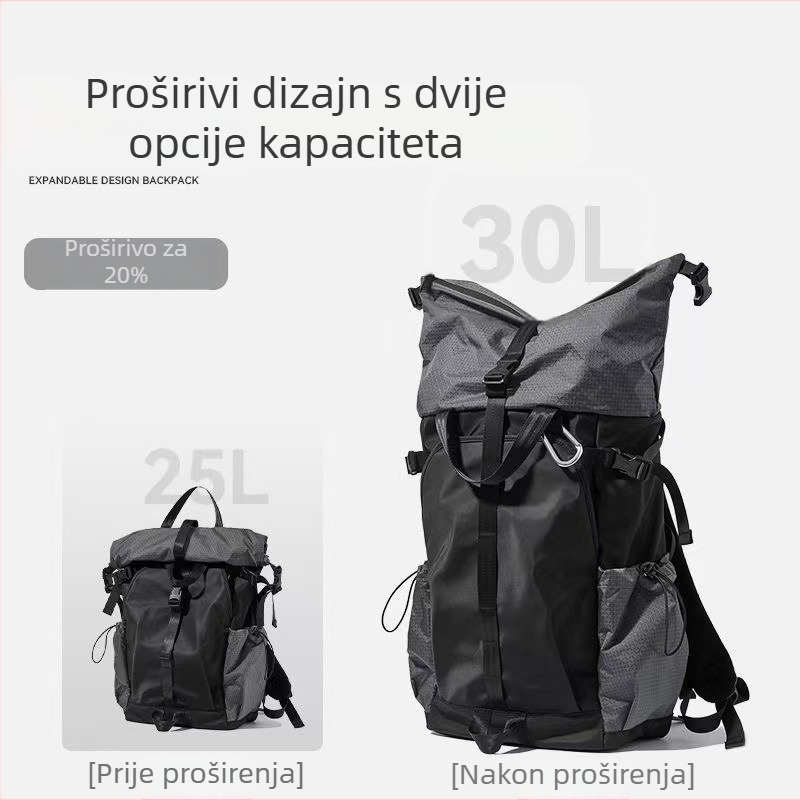 Udoban ruksak za outdoor planinarenje, lagani putni ruksak za učenike i studente, s velikim kapacitetom
