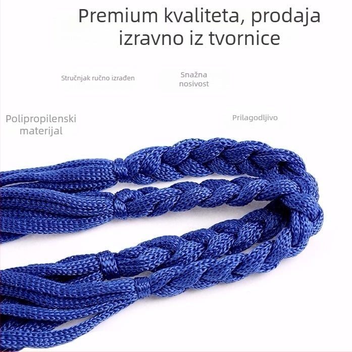Debljena košarkaška mreža torba za pohranu lopti i trening - Materijal: Silk Flower