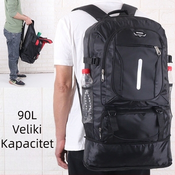 Yaopeng Ruksak, kapacitet 20–35L, Poliester, Kompatibilan s 16-inčnim laptopom, Najlon podstava