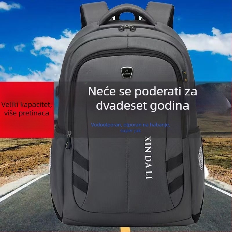 Ruksak za putovanja velike kapacitete, vodootporan, 36–55 L, za 16-inčni laptop, unisex