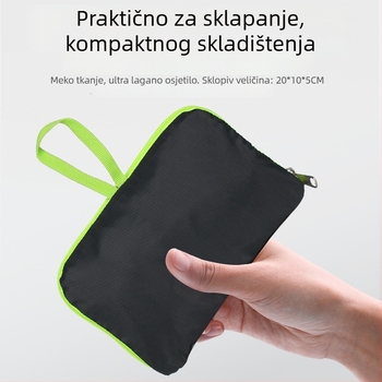 Ruksak za planinarenje s prilagodljivim logotipom, lagan i sklopiv, za aktivnosti na otvorenom (materijal: poliester; lagan i prozračan; unisex; za aktivnosti na otvorenom)