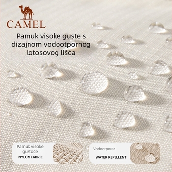 Camel 40L planinarski ruksak s kišnim pokrovom za biciklizam i putovanja