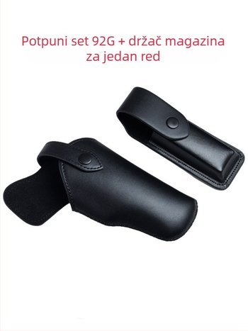 Kožna futrola za pištolj na pojas, za lijevu i desnu ruku, kompatibilna s 92G/G17/G19, brzo vađenje, taktička vanjska uporaba.