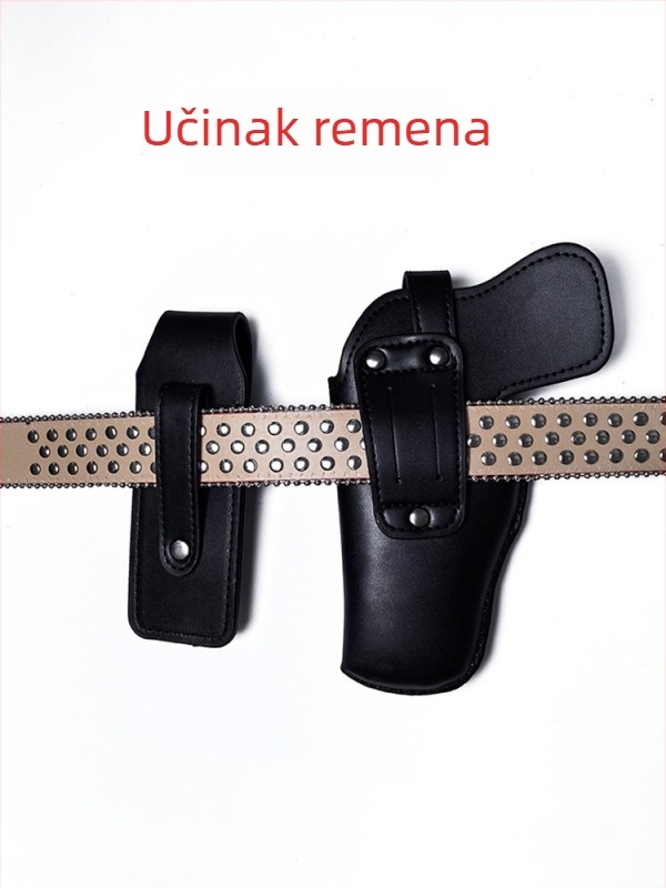 Kožna futrola za pištolj na pojas, za lijevu i desnu ruku, kompatibilna s 92G/G17/G19, brzo vađenje, taktička vanjska uporaba.