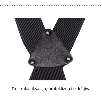 X-Type vanjska naramenica za teret s višenamjenskim taktičkim lanyardom i metalnim kopčom