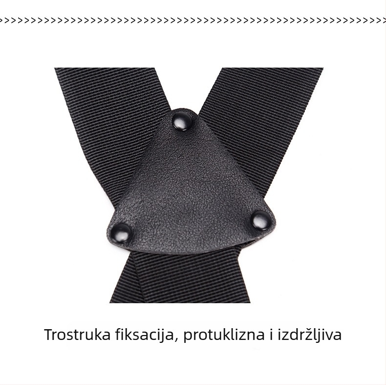 X-Type vanjska naramenica za teret s višenamjenskim taktičkim lanyardom i metalnim kopčom