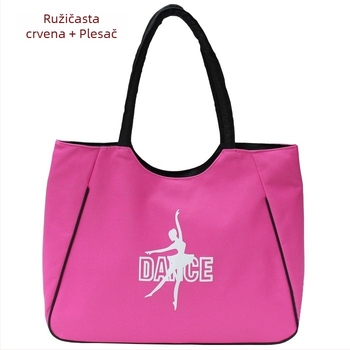 Torba za ples s jednim ramom od Oxford tkanine, vodootporna, s podstavom od najlona, za žene