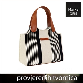 Nova boemska pletena torbica za žene, korejska niša marka, lagana luksuzna košarica-torba s remenom preko ramena