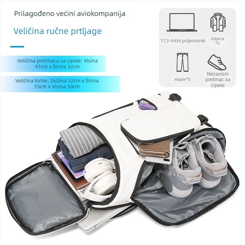 Unisex PU vodootporni ruksak, kompatibilan s 16-inčnim laptopom, kapacitet 20–35L, gradski minimalistički stil za putovanja