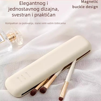 Silikonska torbica za četkice za šminku, vodootporna, za putovanja, ručna torba, japanski stil