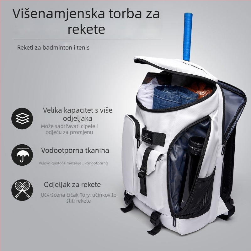 Unisex ruksak od Oxford tkanine za rekreacijsko putovanje - 20-35L, vodootporan, prostor za 16-inčni laptop