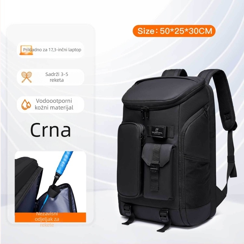 Unisex ruksak od Oxford tkanine za rekreacijsko putovanje - 20-35L, vodootporan, prostor za 16-inčni laptop