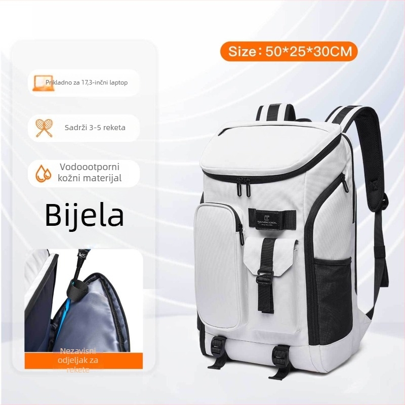 Unisex ruksak od Oxford tkanine za rekreacijsko putovanje - 20-35L, vodootporan, prostor za 16-inčni laptop