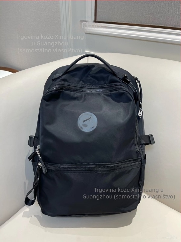 Nylon ruksak, unisex, 22L kapaciteta, vodootporan, za 15-inčni prijenosnik, zakrivljene naramenice